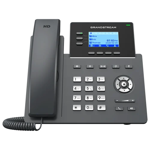 Grandstream GRP2603P IP phone front view