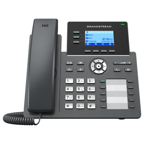 Grandstream GRP2604P IP phone front view
