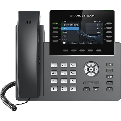 Grandstream GRP2615 IP phone front view