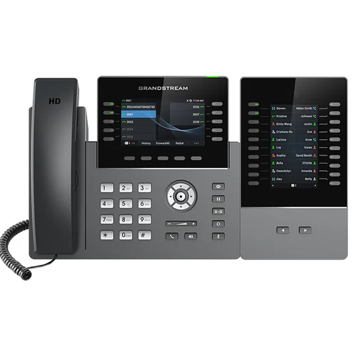 Grandstream GRP2615 IP phone with GBX20 expansion module