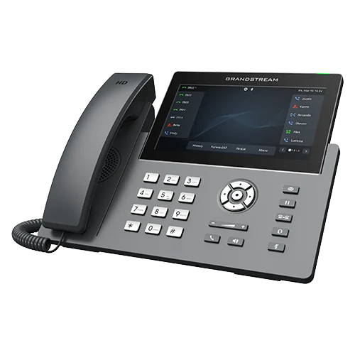 Grandstream GRP2670 IP phone angled view
