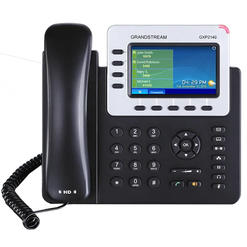 Grandstream GXP2140 IP phone front view