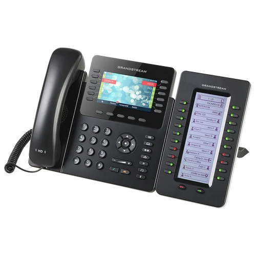 Grandstream GXP2170 IP phone with a GXP2200EXT extension module