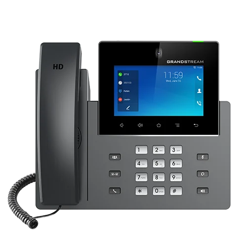 Grandstream GXV3450 video IP phone front view