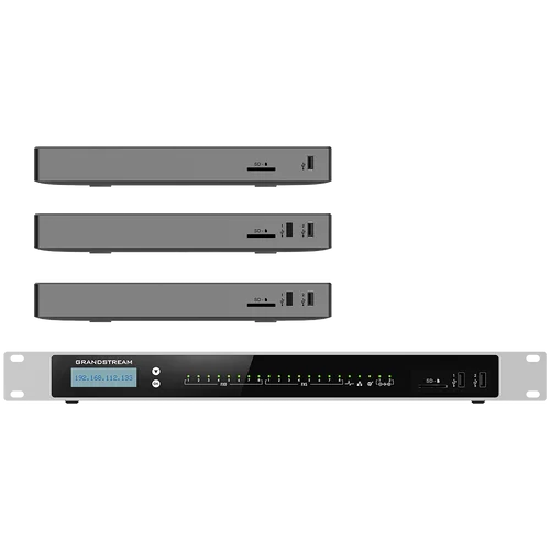 Grandstream UCM6300 Audio series IP PBX front view
