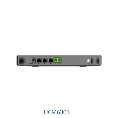Grandstream UCM6301 IP PBX rear ports