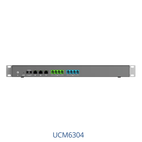 Grandstream UCM6304 IP PBX rear ports