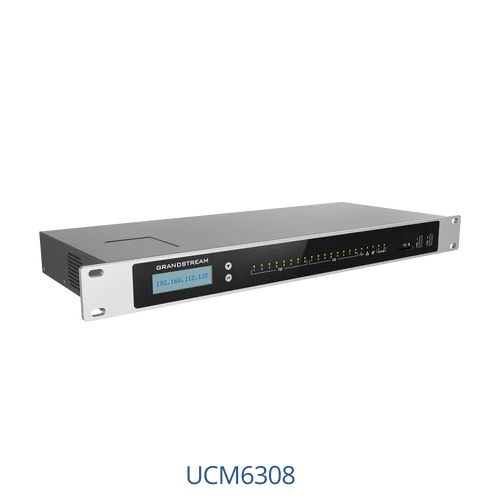 Grandstream UCM6308 IP PBX front view