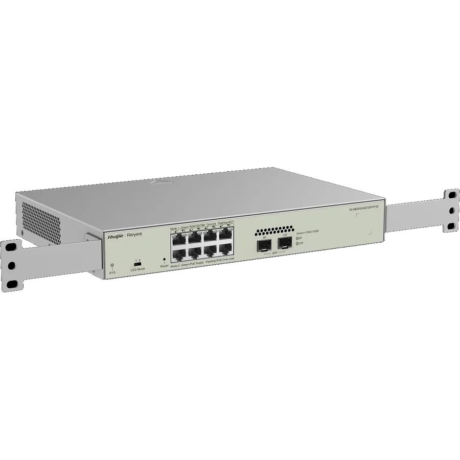 Ruijie RG-NBS3100-8GT2SFP-P-V2 8-port PoE+ switch