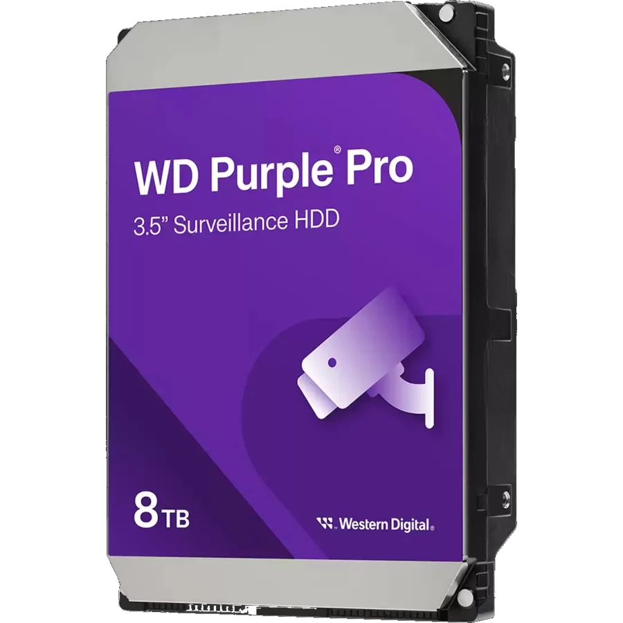WD Purple Pro WD8002PURP 8TB smart video hard drive