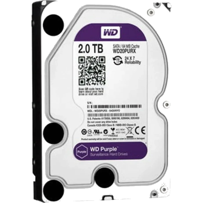 Legacy WD20PURX 2TB surveillance hard drive being replaced in Oman