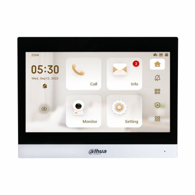2-Wire IP & Wi-Fi Indoor Monitor — Dahua video intercom Oman