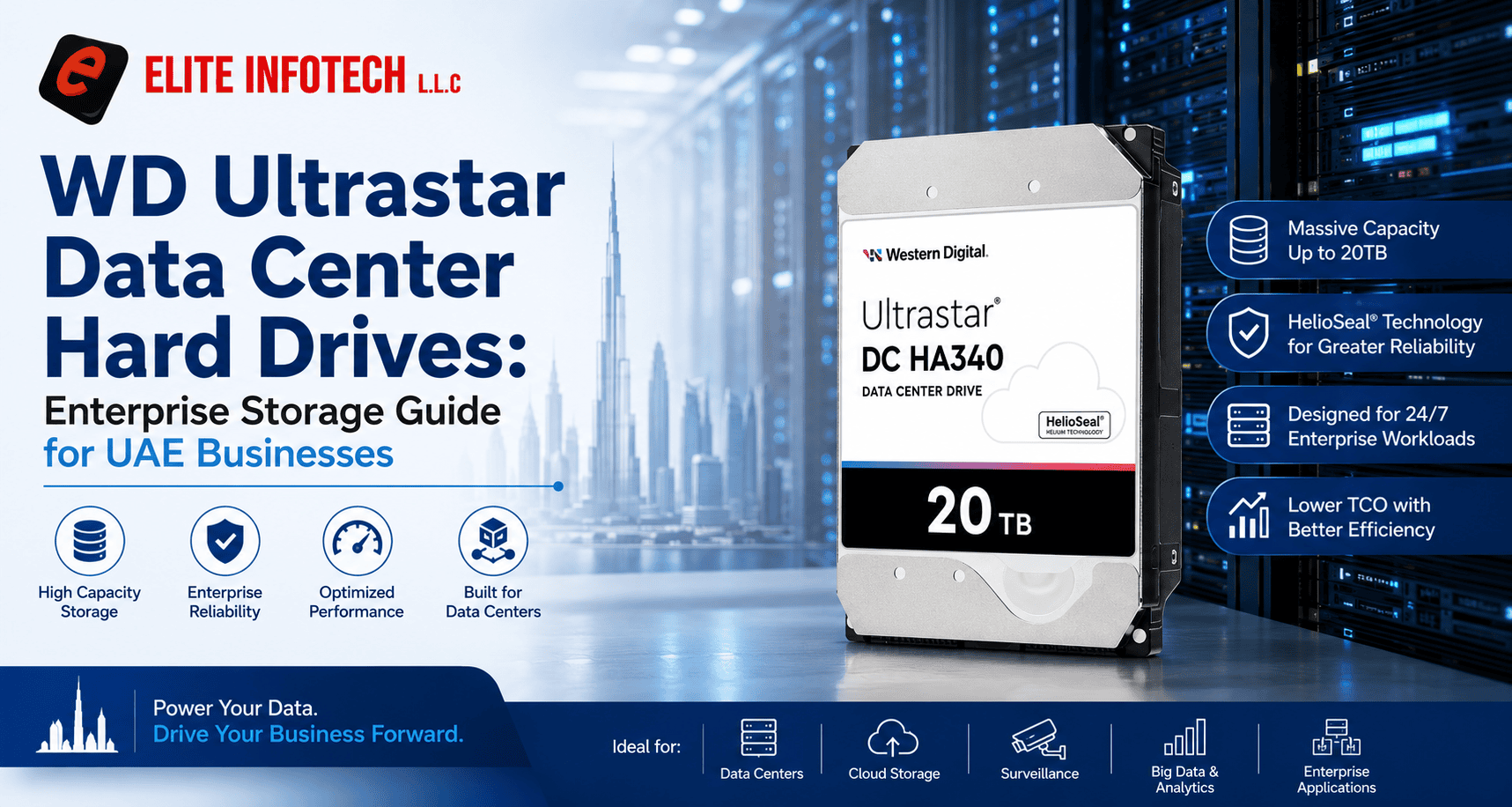 WD Ultrastar Data Center Hard Drives