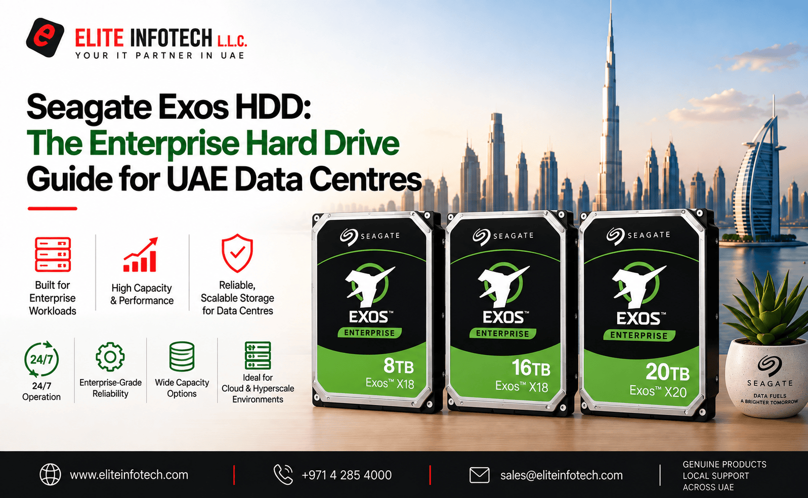 Seagate Exos HDD