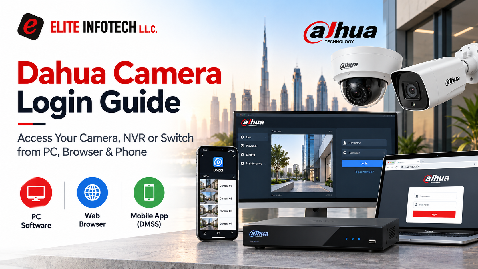 Dahua Camera Login Guide